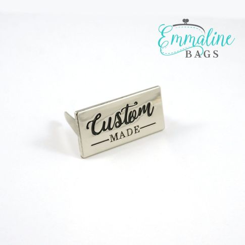 Metal Bag Label: Metal Bag Label: