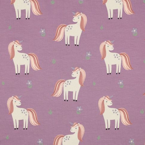 Unicorn jersey hot sale knit fabric