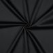 BOLT END - 200 CM -Solid Cotton Satin - Black col.01