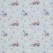 BOLT END - 180 CM - Cotton Jersey - Construction Vehicles on Light Blue by Swafing