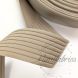 Puffy Quilted Webbing - 40 mm Strapping - Beige Col.02