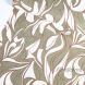 Washed Linen/Cotton Blend with Abstract Leaves Design - Sage/Creme/Terracotta