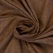BOLT END - 165 CM - Cotton Flannel "Hudson" - Twill Weave Camel Brown (Single Sided Brushed)