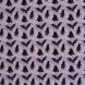 BOLT END - 135 CM - Cotton Jersey - "Bruce and Friends"  bats on purple - Swafing