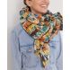 Chunky Scarf with Dropped Stitch - Confetti  - Pattern + Yarn Bundle