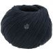 SOFT COTTON cable plied organic cotton yarn - 50g Col.10 navy blue by Lana Grossa