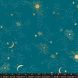 100% Cotton Sateen - Cosmos 108" Wideback in Teal | Sarah Watts for Ruby Star Society 1/2m