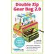Double Zip Gear Bag 2.0 - Zipper Pouch Sewing Pattern by Annie - Printed Version