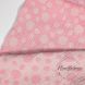 Double Gauze with Polka Dots - Double Face Jacquard Pink/Natural
