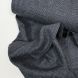 BOLT END - 165 CM - Italian Wool Tweed "Diego" - Chevron - Grey/Smokey Blue