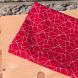 Cotton Poplin Geo Lines - Red Col. 02