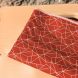 Cotton Poplin Geo Lines - Rust Col. 11