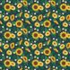 English rose delphine by rifle paper on cotton fabric