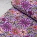BOLT END - 135 CM - Jersey - Spring Flower Field on Lavender