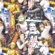 BOLT END - 115 CM - Jersey - Star Wars Characters all over print - Licensed