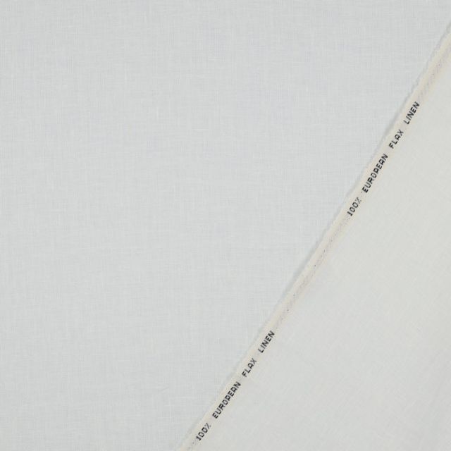 European Flax Linen 125gsm - Off White Col. 03