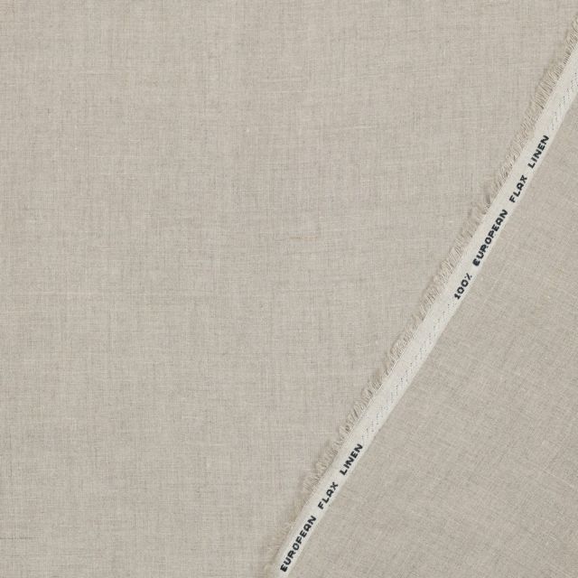 European Flax Linen 125gsm - Natural Col. 05