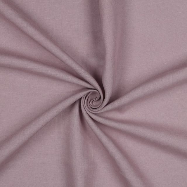 European Flax Linen 125gsm - Mauve Col. 07