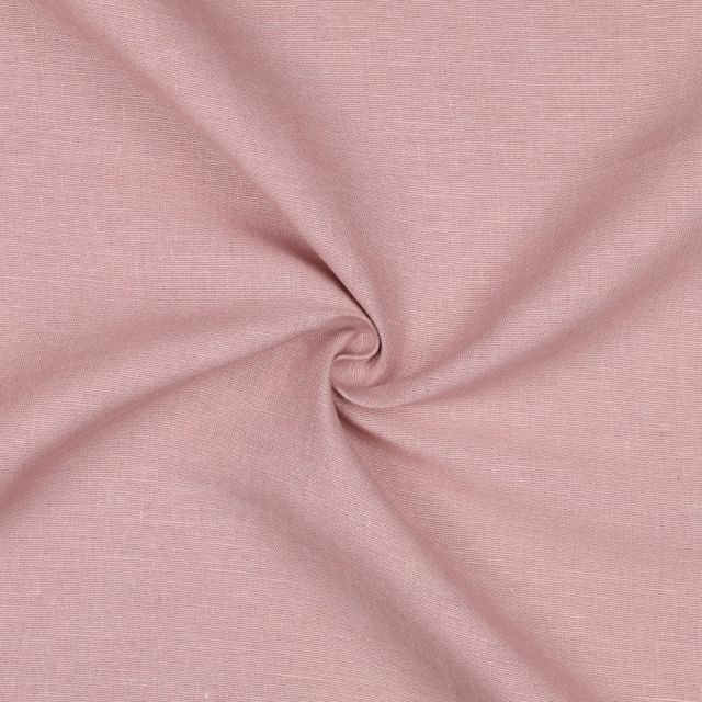 European Flax Linen 280gsm - Vintage Rose Col. 10