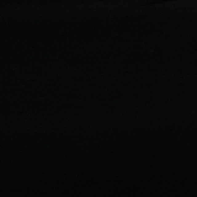 Modal French Terry Solid - Black (col. M01)