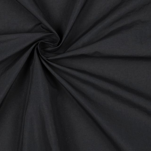 "TASLAN" Nylon Fabric - Black Col. 01