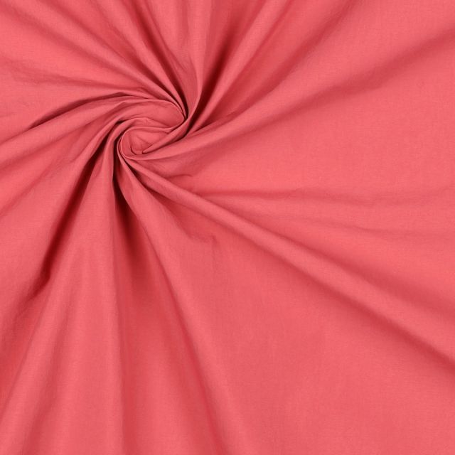BOLT END - 200 CM - "TASLAN" Nylon Fabric - Coral Col. 07