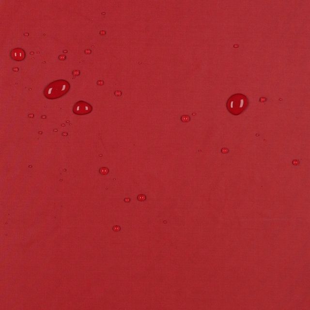 "Zion" Solid Water Repellent Poly Fabric - Burgundy Col. 031