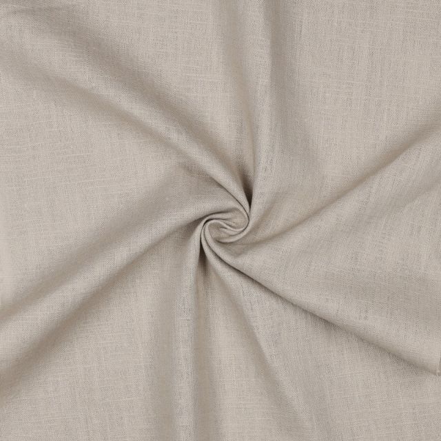 Washed Linen Solid 230gsm - Light Sand Col. 033
