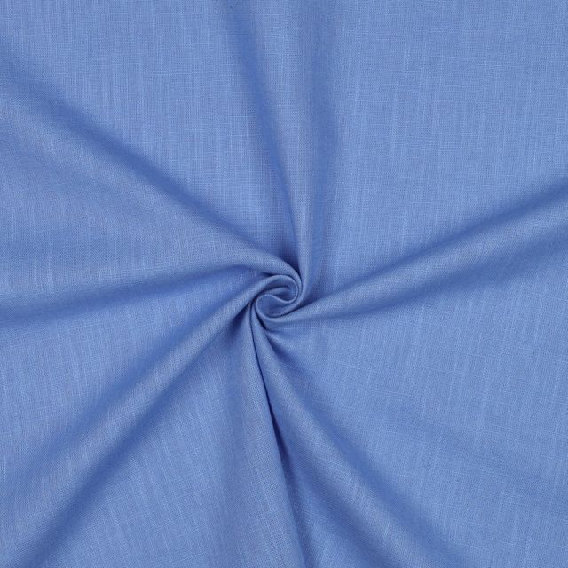 Washed Linen Solid 230gsm - Lavender Blue Col. 065