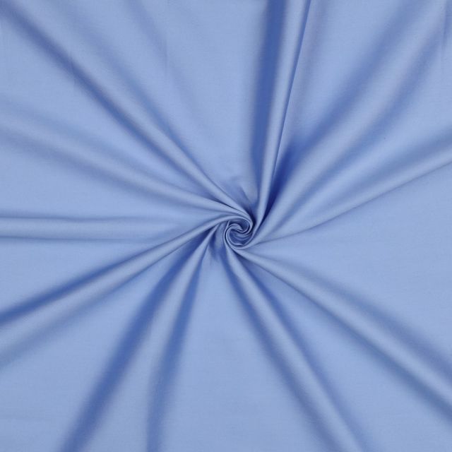 Solid Cotton Satin -  Lavender Blue col 40