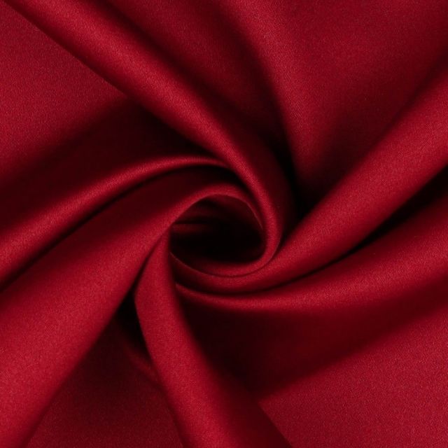 Royal Micro Satin - Poly Woven - Dark Red