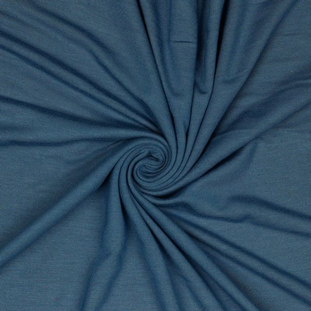Poppy Collection - Tencel Modal Jersey Solid - Denim Blue (35)