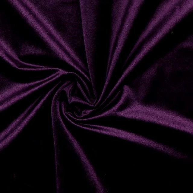 Luxury Velvet - Dark Purple Col.18