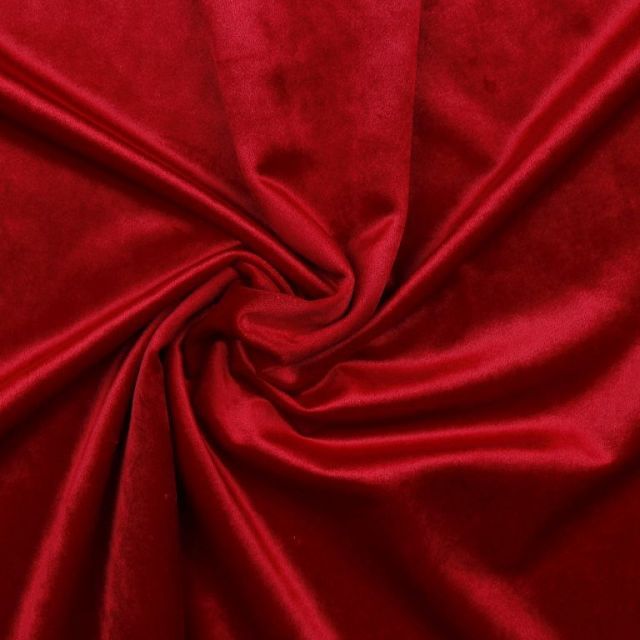 Luxury Velvet - Bright Red Col. 24