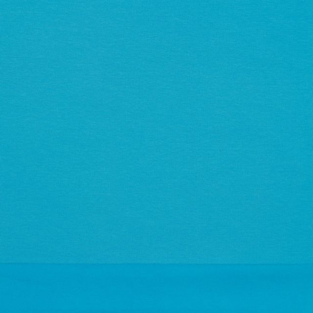 Organic Poppy Soft Sweat - Solid - Aqua Blue (col. S38)