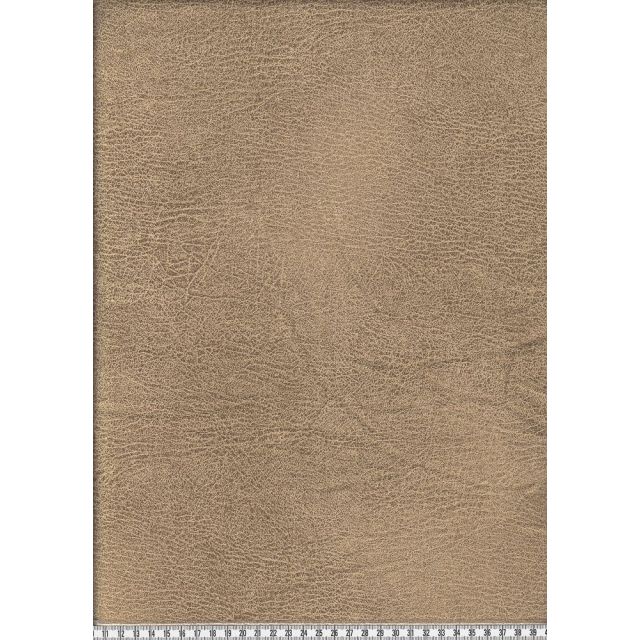 Maro Faux Leather Vinyl - Beige - Pre Cut Panel