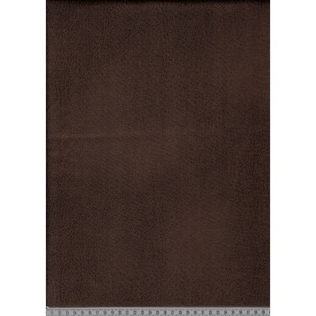 Maro Faux Leather Vinyl -  Brown - Pre Cut Panel