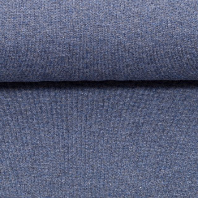 Ribbing  "Heike" Melange - Light Blue Melange Col. 1253