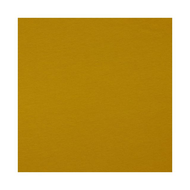 BOLT END - 195 CM - Organic Poppy Jersey - Solid - Honey Mustard (col. J29)
