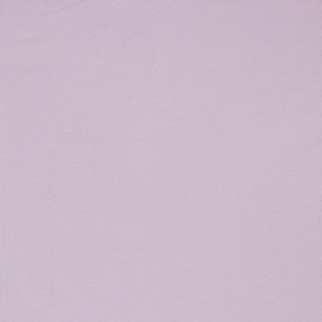 BOLT END - 180 CM - Organic Poppy Jersey - Solid - Light Lavender (col. J45)