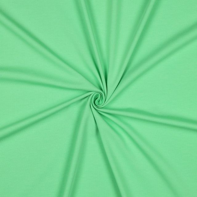 Organic Poppy Jersey - Solid - Light Lime (col. 85)