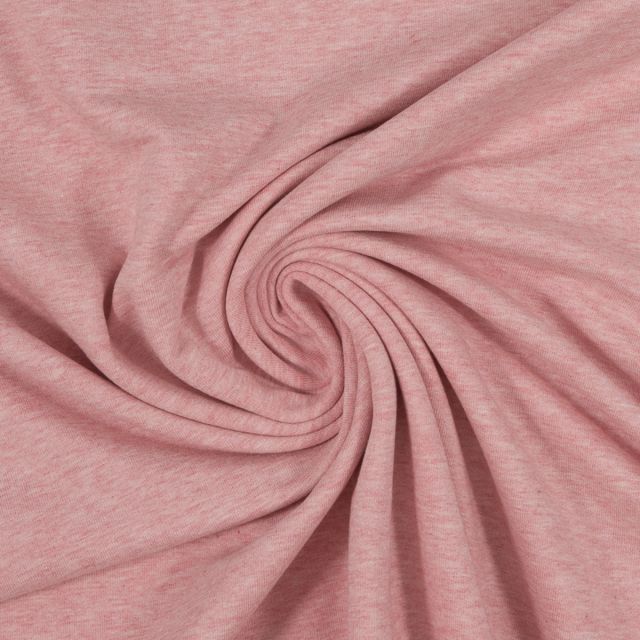 Jersey  "Vanessa" Melange - Light Pink Col. 1432