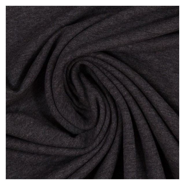 Jersey  "Vanessa" Melange - Charcoal