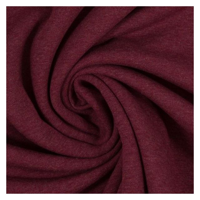 BOLT END - 115 CM - Jersey  "Vanessa" Melange - Bordeaux