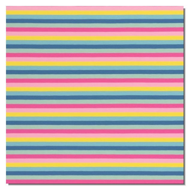 Jersey Knit - Yarn Dyed Stripes 10mm  - Blue, Mint, Pink, Yellow
