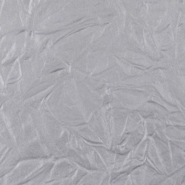 Sida Faux Leather Vinyl - Silver - Pre Cut Panel
