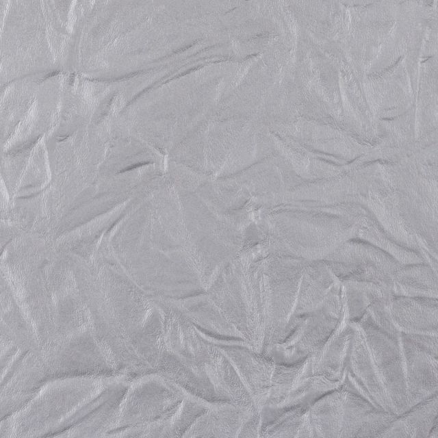 Sida Faux Leather Vinyl - Silver - Pre Cut Panel