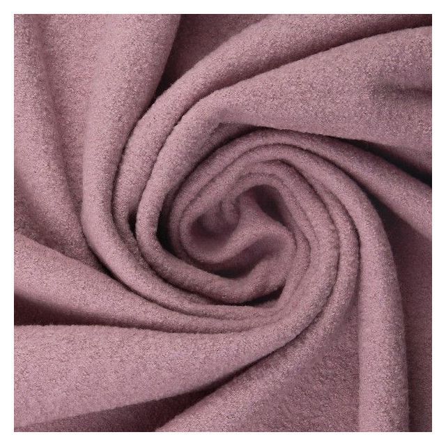 Merino Boiled Wool - 100% Wool - Pale Pink