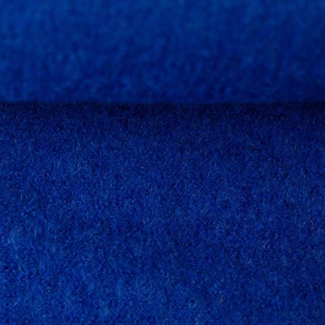 Virgin Boiled Wool - 100% Wool - Sapphire Blue (col. 255)