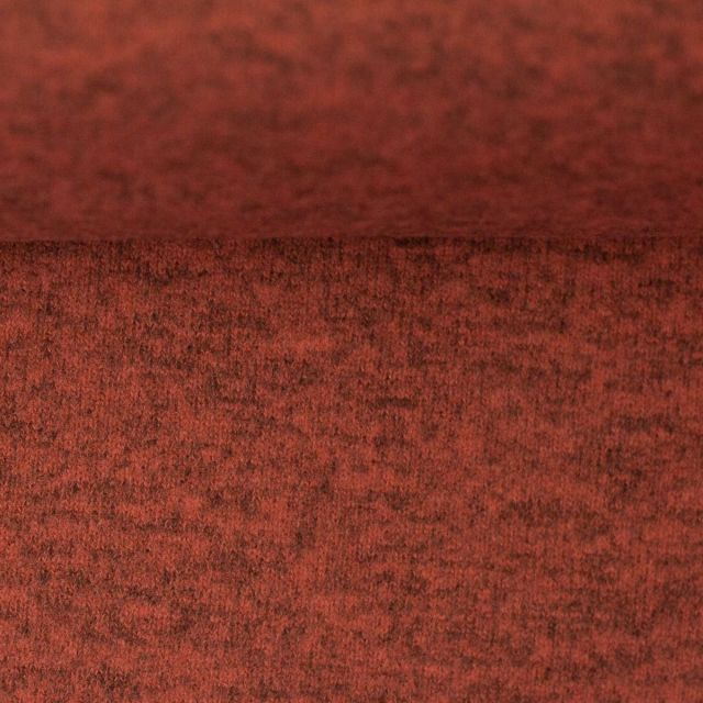 BOLT END - 250 CM - Viscose Sweater Knit "Lotta" - Rust (col. 714)